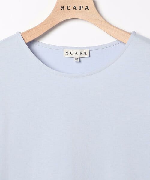 SCAPA Lサイズ / スキャパエルサイズ カットソー | クリアエンブロフレアー袖カットソー | 詳細2