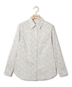 SCAPA Lサイズ / スキャパエルサイズ シャツ・ブラウス | サラサリーフプリントシャツカラーブラウス