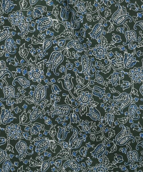 SCAPA Lサイズ / スキャパエルサイズ シャツ・ブラウス | サラサリーフプリントシャツカラーブラウス | 詳細5