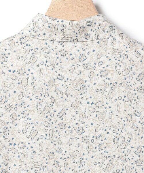 SCAPA Lサイズ / スキャパエルサイズ シャツ・ブラウス | サラサリーフプリントシャツカラーブラウス | 詳細8