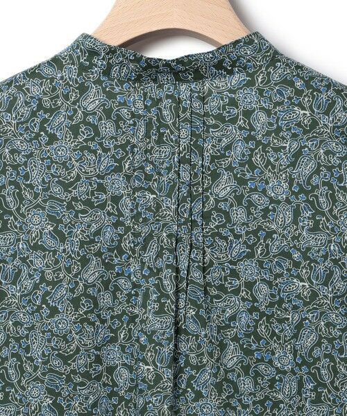 SCAPA Lサイズ / スキャパエルサイズ シャツ・ブラウス | サラサリーフプリントフリルブラウス | 詳細1
