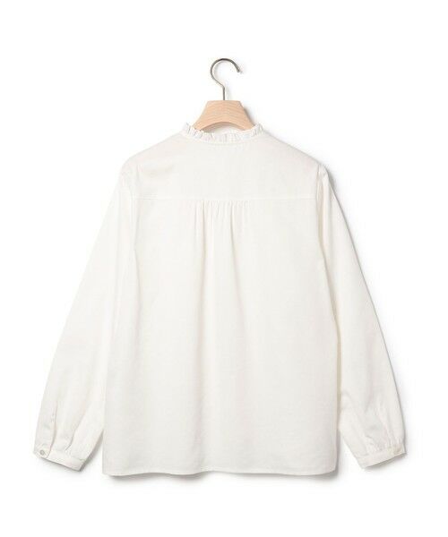SCAPA Lサイズ / スキャパエルサイズ シャツ・ブラウス | コットンツイルホワイトブラウス | 詳細5
