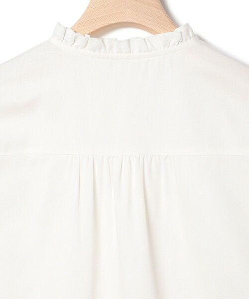 SCAPA Lサイズ / スキャパエルサイズ シャツ・ブラウス | コットンツイルホワイトブラウス | 詳細7