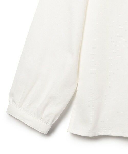SCAPA Lサイズ / スキャパエルサイズ シャツ・ブラウス | コットンツイルホワイトブラウス | 詳細8