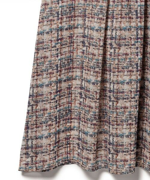 SCAPA Lサイズ / スキャパエルサイズ ドレス | ツイードプリントワンピース | 詳細9