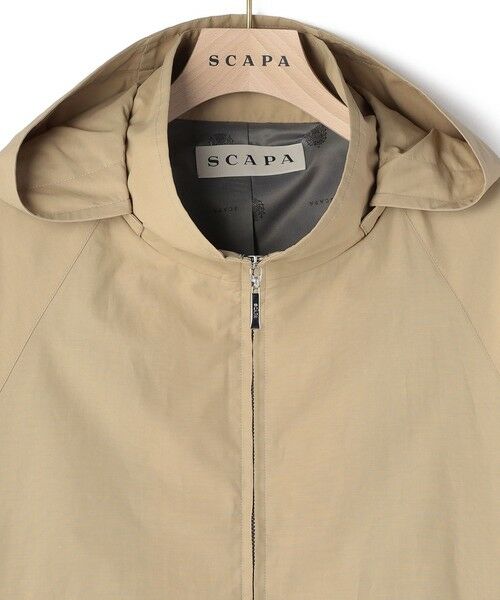 SCAPA Lサイズ / スキャパエルサイズ トレンチコート | エーデルフード付きコート | 詳細4
