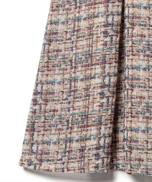 SCAPA Lサイズ / スキャパエルサイズ ミニ・ひざ丈スカート | ツイードプリントスカート | 詳細10