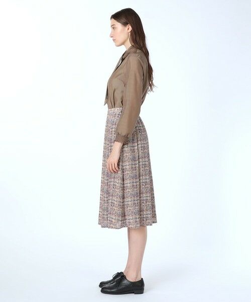SCAPA Lサイズ / スキャパエルサイズ ミニ・ひざ丈スカート | ツイードプリントスカート | 詳細3
