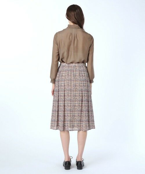 SCAPA Lサイズ / スキャパエルサイズ ミニ・ひざ丈スカート | ツイードプリントスカート | 詳細4