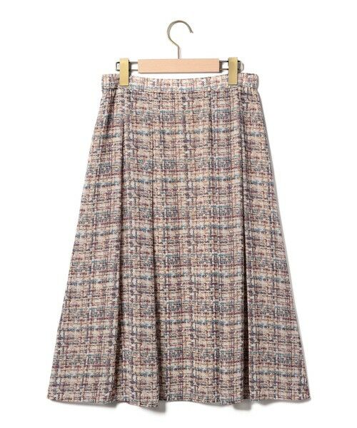 SCAPA Lサイズ / スキャパエルサイズ ミニ・ひざ丈スカート | ツイードプリントスカート | 詳細6