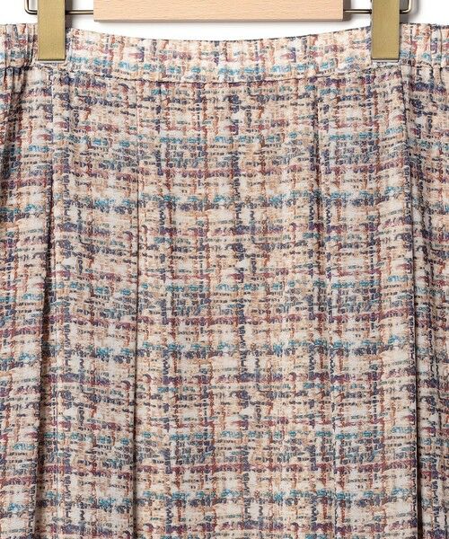SCAPA Lサイズ / スキャパエルサイズ ミニ・ひざ丈スカート | ツイードプリントスカート | 詳細8
