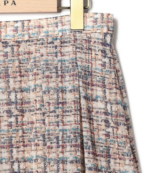 SCAPA Lサイズ / スキャパエルサイズ ミニ・ひざ丈スカート | ツイードプリントスカート | 詳細9