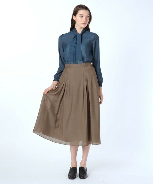SCAPA Lサイズ / スキャパエルサイズ ミニ・ひざ丈スカート | エアリーローンスカート | 詳細9