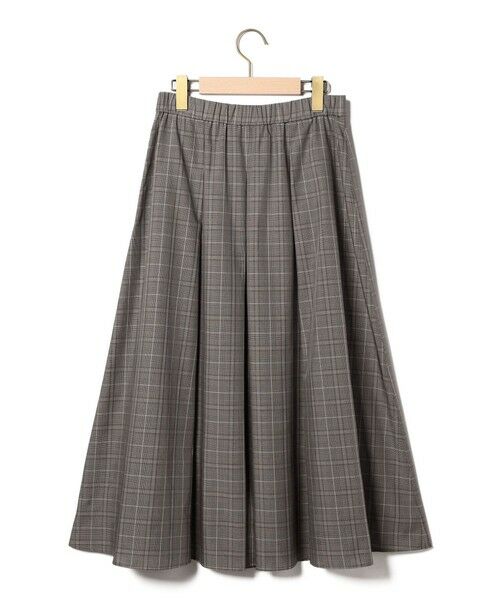 SCAPA Lサイズ / スキャパエルサイズ ミニ・ひざ丈スカート | ライトグレンチェックスカート | 詳細7