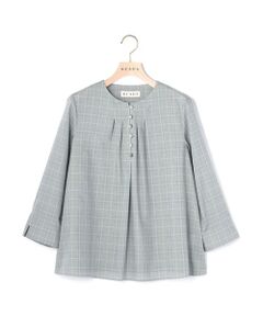 SCAPA Lサイズ / スキャパエルサイズ シャツ・ブラウス | ライトグレンチェックブラウス