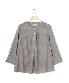 SCAPA Lサイズ / スキャパエルサイズ シャツ・ブラウス | ライトグレンチェックブラウス