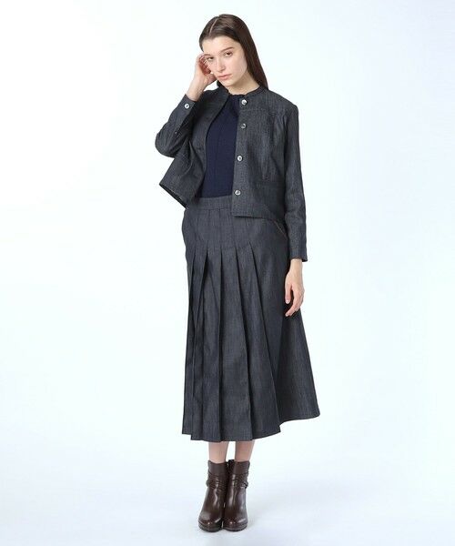 SCAPA Lサイズ / スキャパエルサイズ テーラードジャケット | ソフトシャンブレージャケット | 詳細1