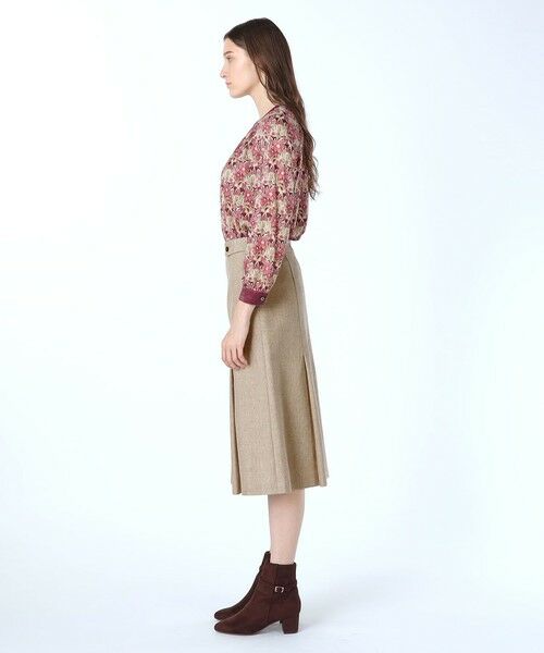 SCAPA Lサイズ / スキャパエルサイズ ミニ・ひざ丈スカート | ウールネップスカート | 詳細9