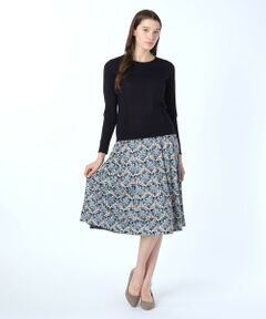 SCAPA Lサイズ / スキャパエルサイズ ミニ・ひざ丈スカート | Liberty Printフラワースカート