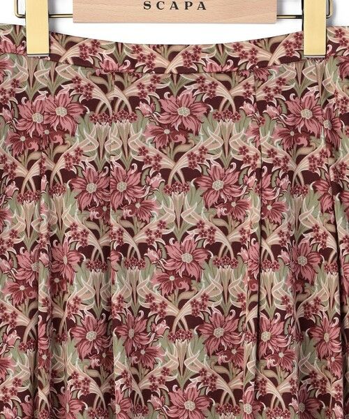 SCAPA Lサイズ / スキャパエルサイズ ミニ・ひざ丈スカート | Liberty Printフラワースカート | 詳細6