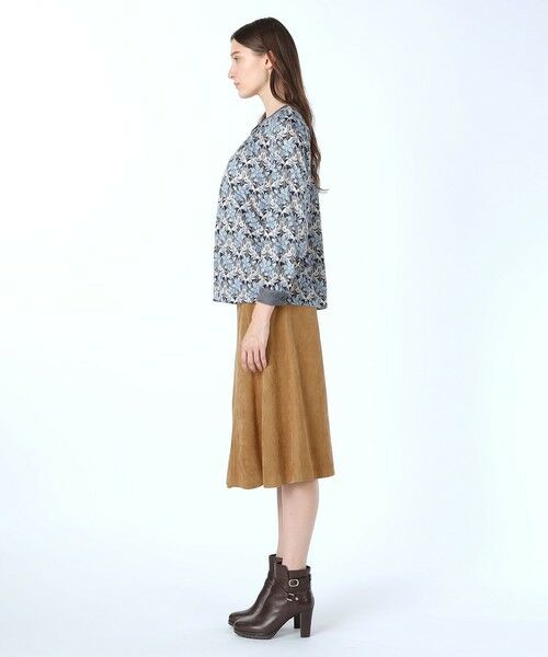 SCAPA Lサイズ / スキャパエルサイズ ミニ・ひざ丈スカート | スエードジャージスカート | 詳細3