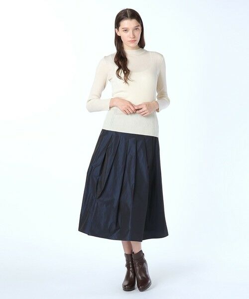 SCAPA Lサイズ / スキャパエルサイズ ミニ・ひざ丈スカート | シャンブレータフタスカート | 詳細2