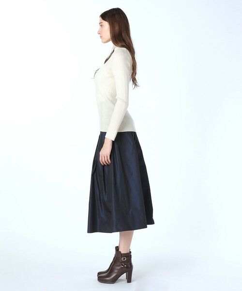 SCAPA Lサイズ / スキャパエルサイズ ミニ・ひざ丈スカート | シャンブレータフタスカート | 詳細3