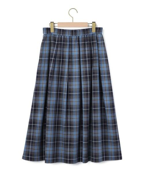 SCAPA Lサイズ / スキャパエルサイズ ミニ・ひざ丈スカート | フランネルチェックスカート | 詳細1