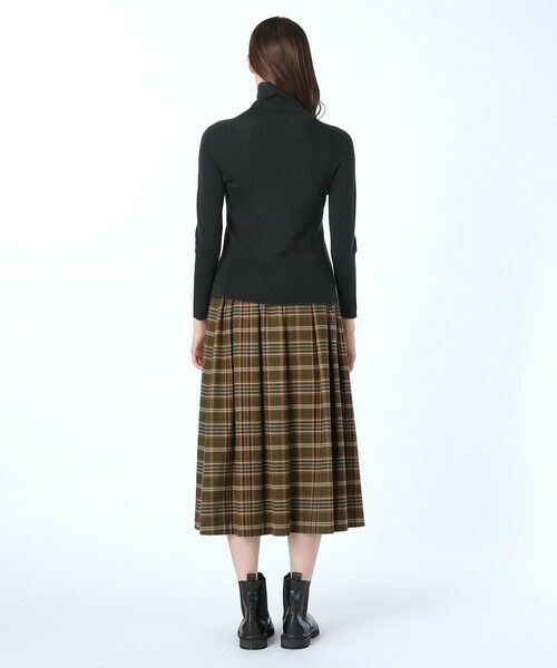 SCAPA Lサイズ / スキャパエルサイズ ミニ・ひざ丈スカート | フランネルチェックスカート | 詳細6