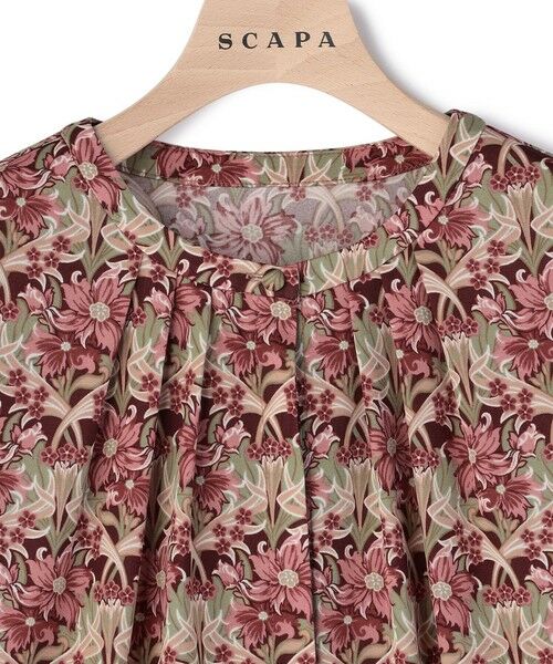 SCAPA Lサイズ / スキャパエルサイズ シャツ・ブラウス | Liberty Printフラワーブラウス | 詳細3