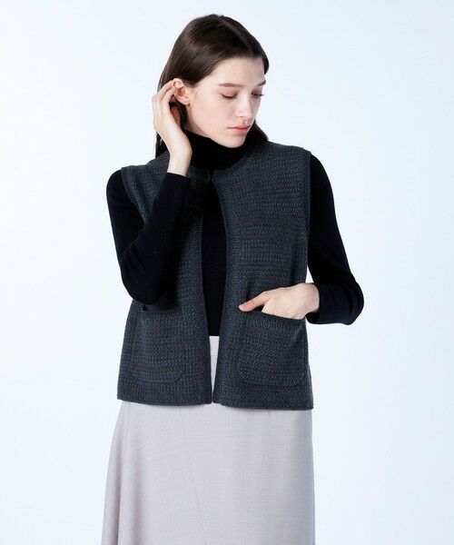 SCAPA Lサイズ / スキャパエルサイズ ニット・セーター | シャテニエニットベスト | 詳細6