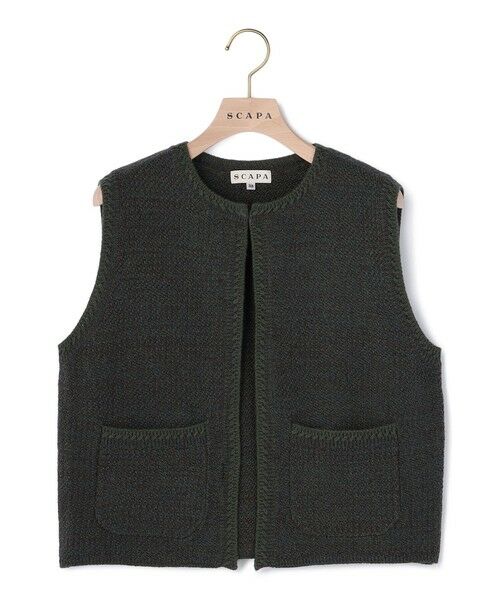 SCAPA Lサイズ / スキャパエルサイズ ニット・セーター | シャテニエニットベスト | 詳細10