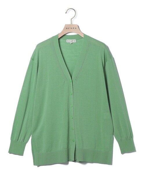 SCAPA Lサイズ / スキャパエルサイズ ニット・セーター | カシウールロングカーディガンニット | 詳細9