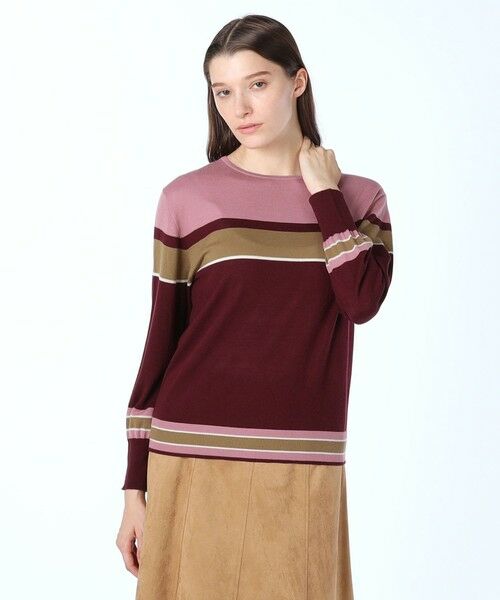 SCAPA Lサイズ / スキャパエルサイズ ニット・セーター | カシウールボーダーニット | 詳細11