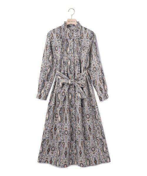 SCAPA Lサイズ / スキャパエルサイズ ドレス | サラサプリントワンピース | 詳細4