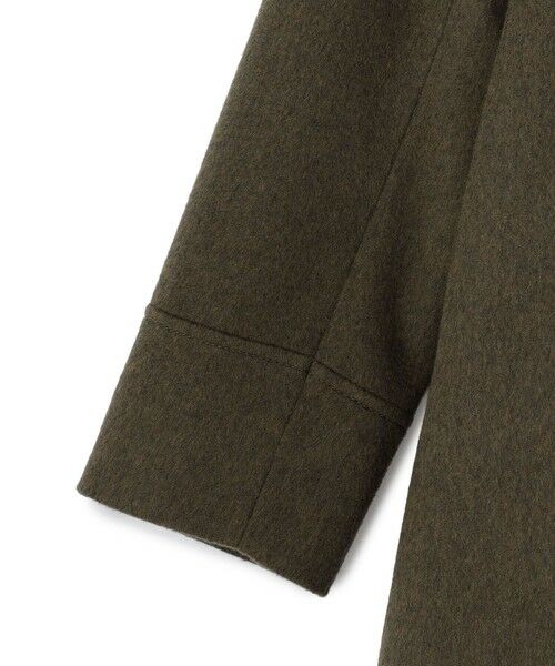 SCAPA Lサイズ / スキャパエルサイズ トレンチコート | ウールビーバーノーカラーコート | 詳細7