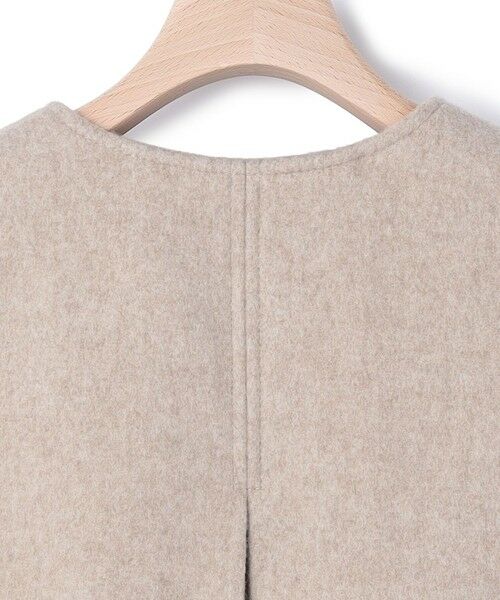 SCAPA Lサイズ / スキャパエルサイズ トレンチコート | ウールビーバーノーカラーコート | 詳細12