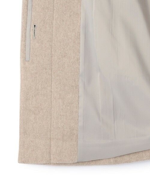 SCAPA Lサイズ / スキャパエルサイズ トレンチコート | ウールビーバーノーカラーコート | 詳細15