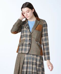 SCAPA Lサイズ / スキャパエルサイズ テーラードジャケット | マラリウスチェックテーラージャケット