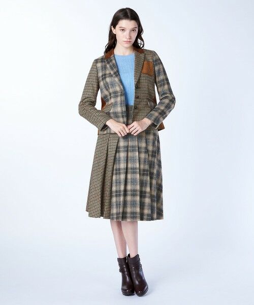 SCAPA Lサイズ / スキャパエルサイズ テーラードジャケット | マラリウスチェックテーラージャケット | 詳細1