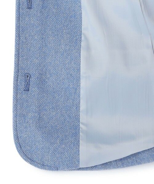 SCAPA Lサイズ / スキャパエルサイズ テーラードジャケット | ブレインツイードノーカラージャケット | 詳細10