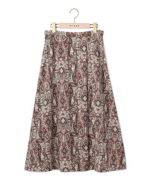 SCAPA Lサイズ / スキャパエルサイズ ミニ・ひざ丈スカート | サラサプリントスカート | 詳細11