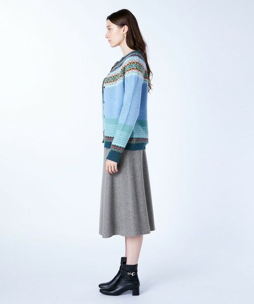 SCAPA Lサイズ / スキャパエルサイズ ミニ・ひざ丈スカート | ブレインツイードスカート | 詳細10