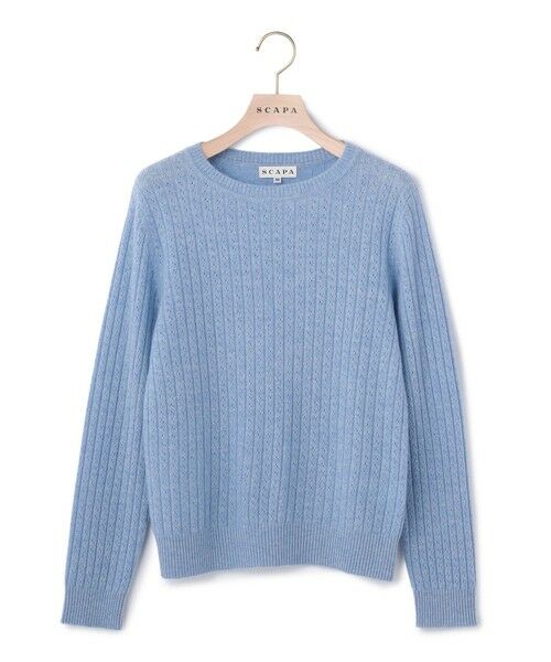 SCAPA Lサイズ / スキャパエルサイズ ニット・セーター | トランスカシミヤニット | 詳細4