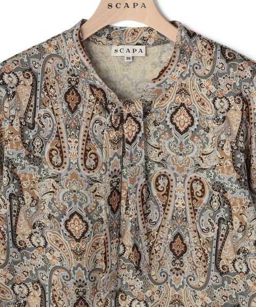 SCAPA Lサイズ / スキャパエルサイズ カットソー | ウールサラサジャージカットソー | 詳細2