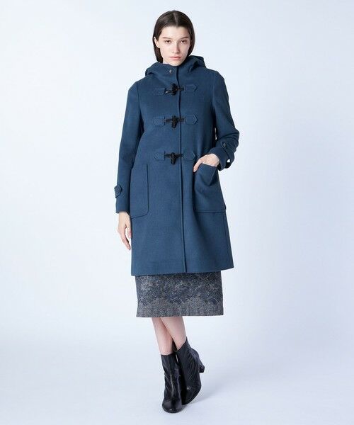 SCAPA Lサイズ / スキャパエルサイズ トレンチコート | アンゴラビーバーロングコート | 詳細9