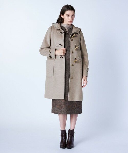 SCAPA Lサイズ / スキャパエルサイズ トレンチコート | アンゴラビーバーロングコート | 詳細18