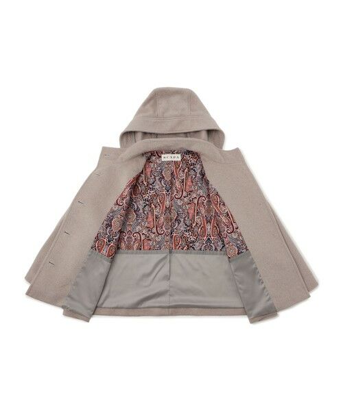 SCAPA Lサイズ / スキャパエルサイズ トレンチコート | アンゴラビーバーショートコート | 詳細7