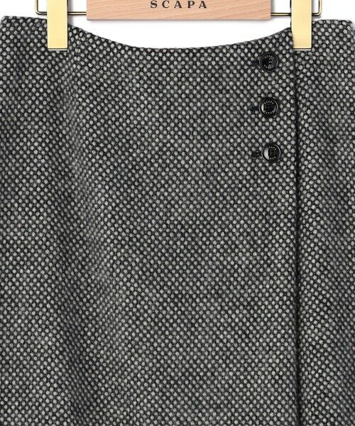 SCAPA Lサイズ / スキャパエルサイズ ミニ・ひざ丈スカート | ウールドビースカート | 詳細7
