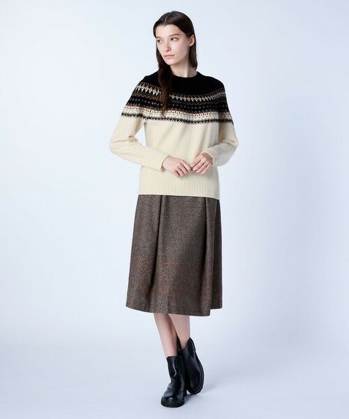 SCAPA Lサイズ / スキャパエルサイズ ニット・セーター | コズミックフェアアイルニット | 詳細1